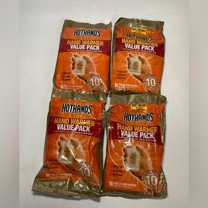 HotHands Hand Warmers 4 Packages 40 Pair (80 Pieces) Value Pack